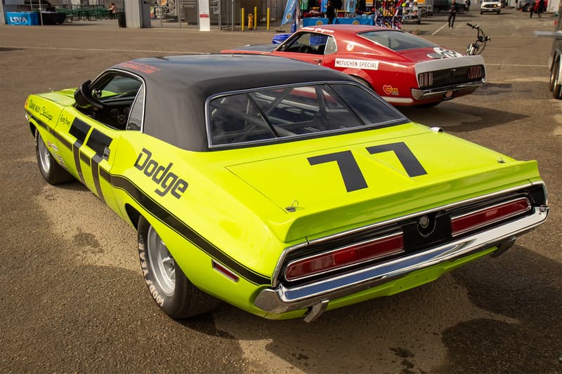 Rear of the Classic Wax Challenger