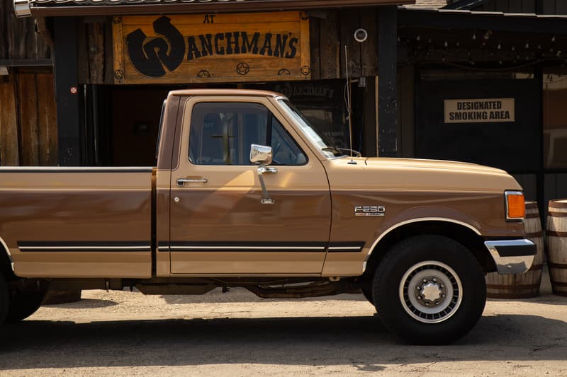 1988 Ford F-250 outside of Ranchman's Cookhouse and Dancehall at end of the trip