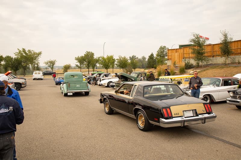 Classics of all eras were rolling into the Okotoks Show and Shine bright and early