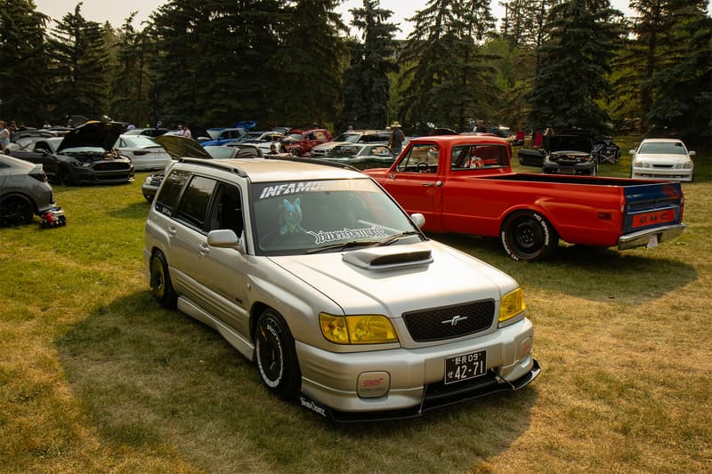 "The Gathering" show just a stones throw away was home to multiple American classics and tuner cars being showcased in Stanley Park