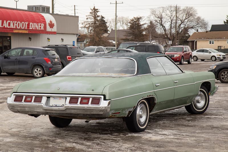 Rear of the 1973 Impala