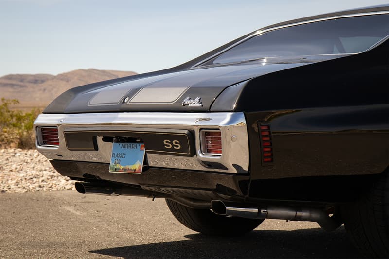 The rear of the Chevelle