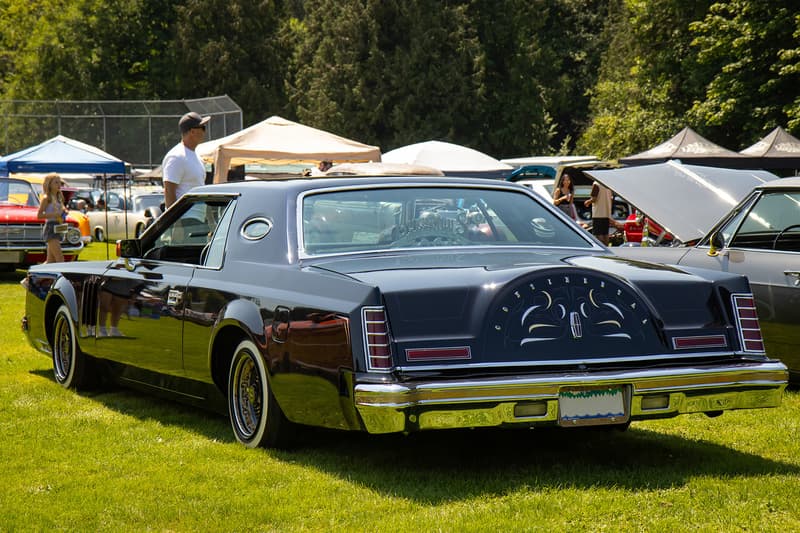 Rear of the 1978 Lincoln Continental Mark V Diamond Jubilee Edition