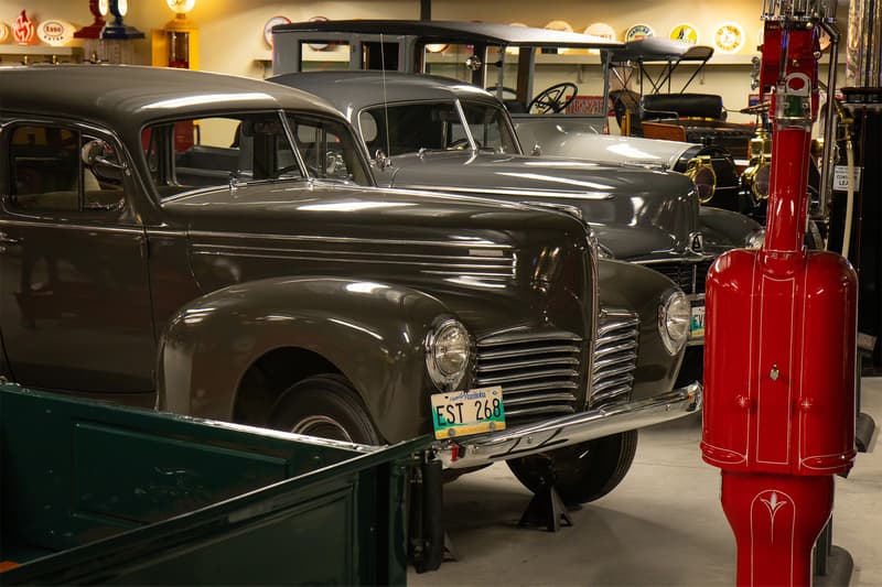 Some of the many stunning machines in the basement of Gasoline Alley's Museum