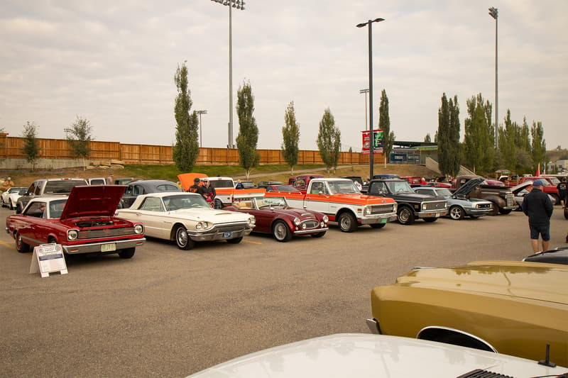 Everything from classic trucks to sporty roadsters were in attendance during the Okotoks show