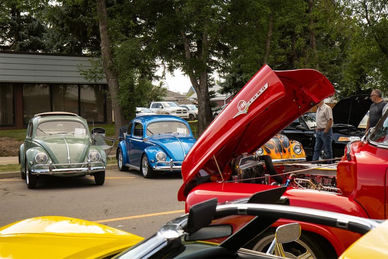 The divers array of vehicles ranged from classic muscle all the way to air-cooled Volkswagens