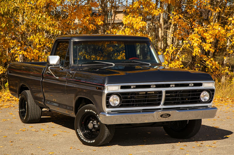 The front of the 1974 F-100