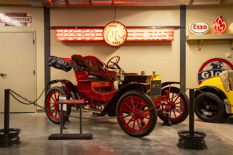 1909 Brush Runabout within the basement section of Gasoline Alley's Collection 