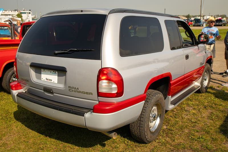 The rear of the third-generation Ramcharger