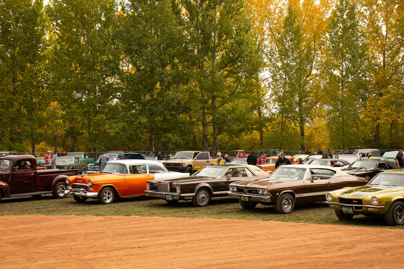 George Lane Park Diamond was filled with classics, every available space was used within the town of High River