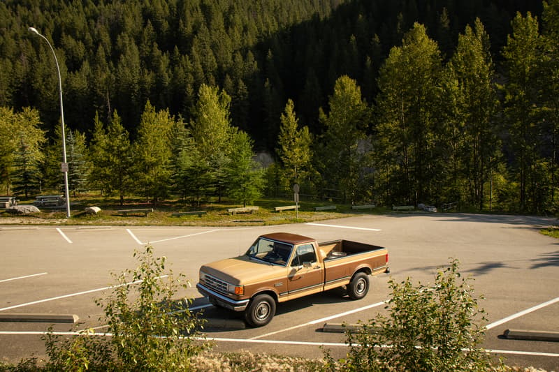 1988 Ford F-250 during rest stop before Golden