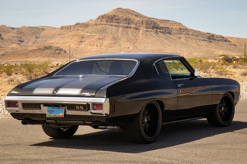 The rear of Alex's 1970 Chevrolet Chevelle