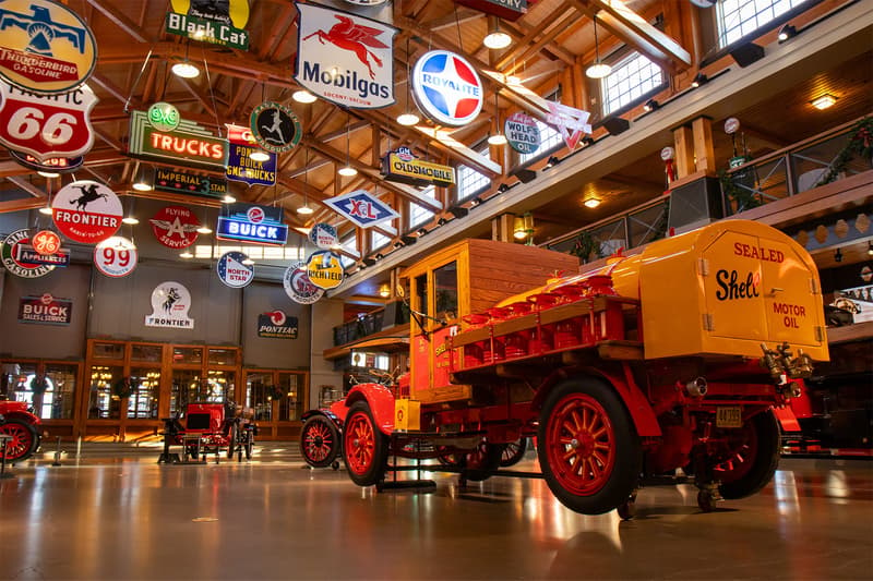The open lobby of Gasoline Alley's main floor