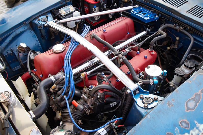 The original L28 inline-six sits at home in Zombie's engine bay