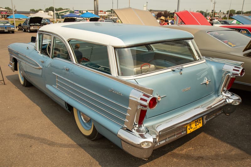 This 1958 Oldsmobile Fiesta 88 was the first Oldsmobile to be completed in 1958