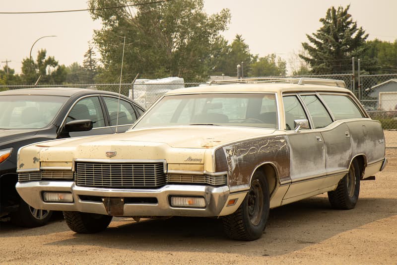 A weathered but survivor Mercury wagons, the stories this machine could tell