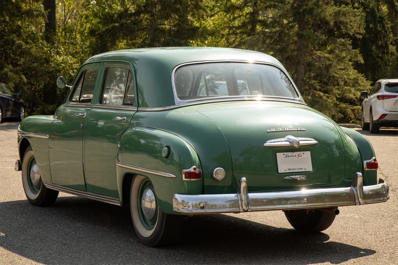 rear of Eden's 1950 Dodge Special Deluxe "Alice"