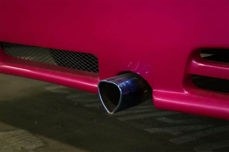 The heart shaped exhaust tip that was installed during the episode