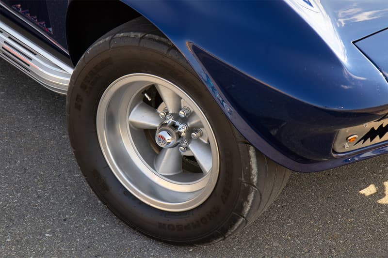 Front wheel of the 1965 Corvette