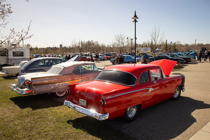The Nifty Fifty's Car Club displayed their own prized classics along with all the other attendees