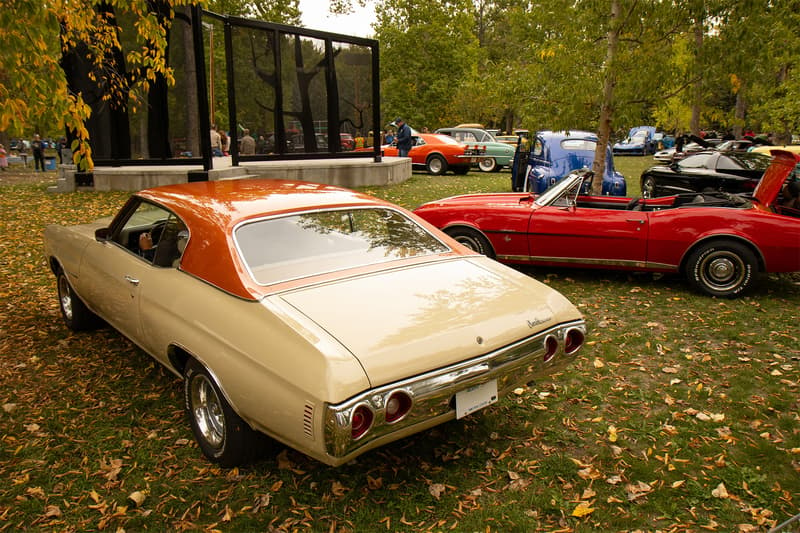 George Lane Park was filled with classics surrounded by autumn leaves