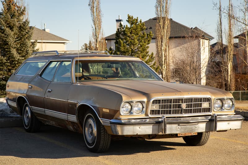 1973 Ford Gran Torino station wagon was spotted earlier in the 2024 season