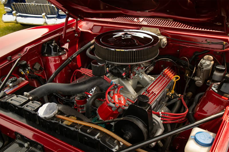 Under the hood lies the 401 cubic inch AMC V8