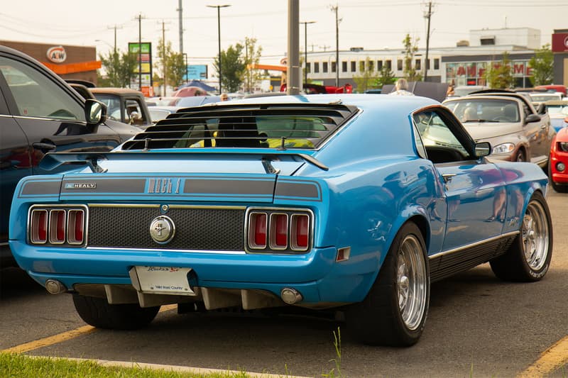 Rear of the 1970 Mach 1