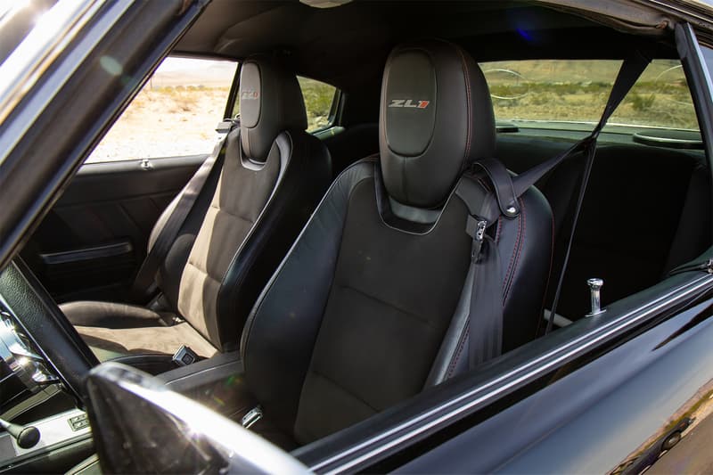 The Camaro ZL1 seats were a great enhancement over the stock bucket seats