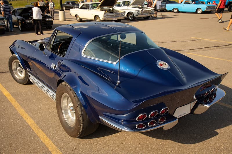 Rear of the 1965 Corvette Sting Ray