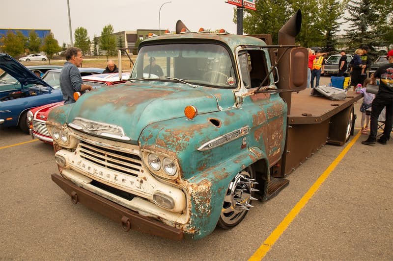 This bagged Viking flat deck was a massive treat to see during the Okotoks show