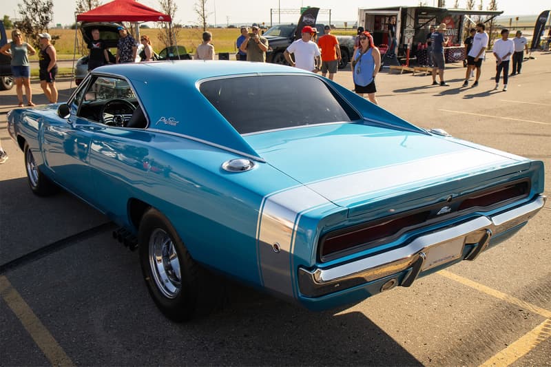 Rear of the 1970 Dodge Charger 500