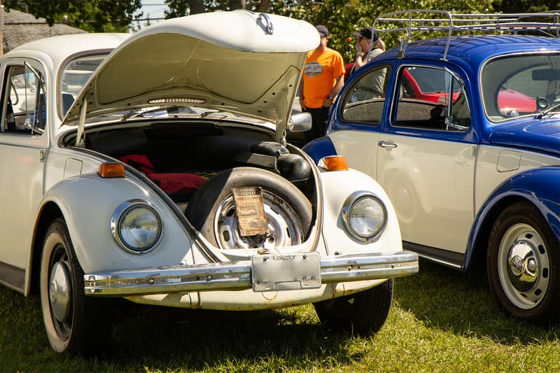 A few of the attending Volkswagen's of the Show n' Swap