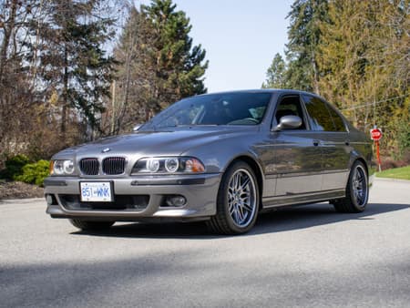 2003 BMW E39 M5 with 3,157 miles on the clock sells for $200,000
